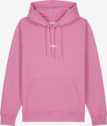 Watapparel Sweatshirt 'Nope' in Pink: Vorderseite