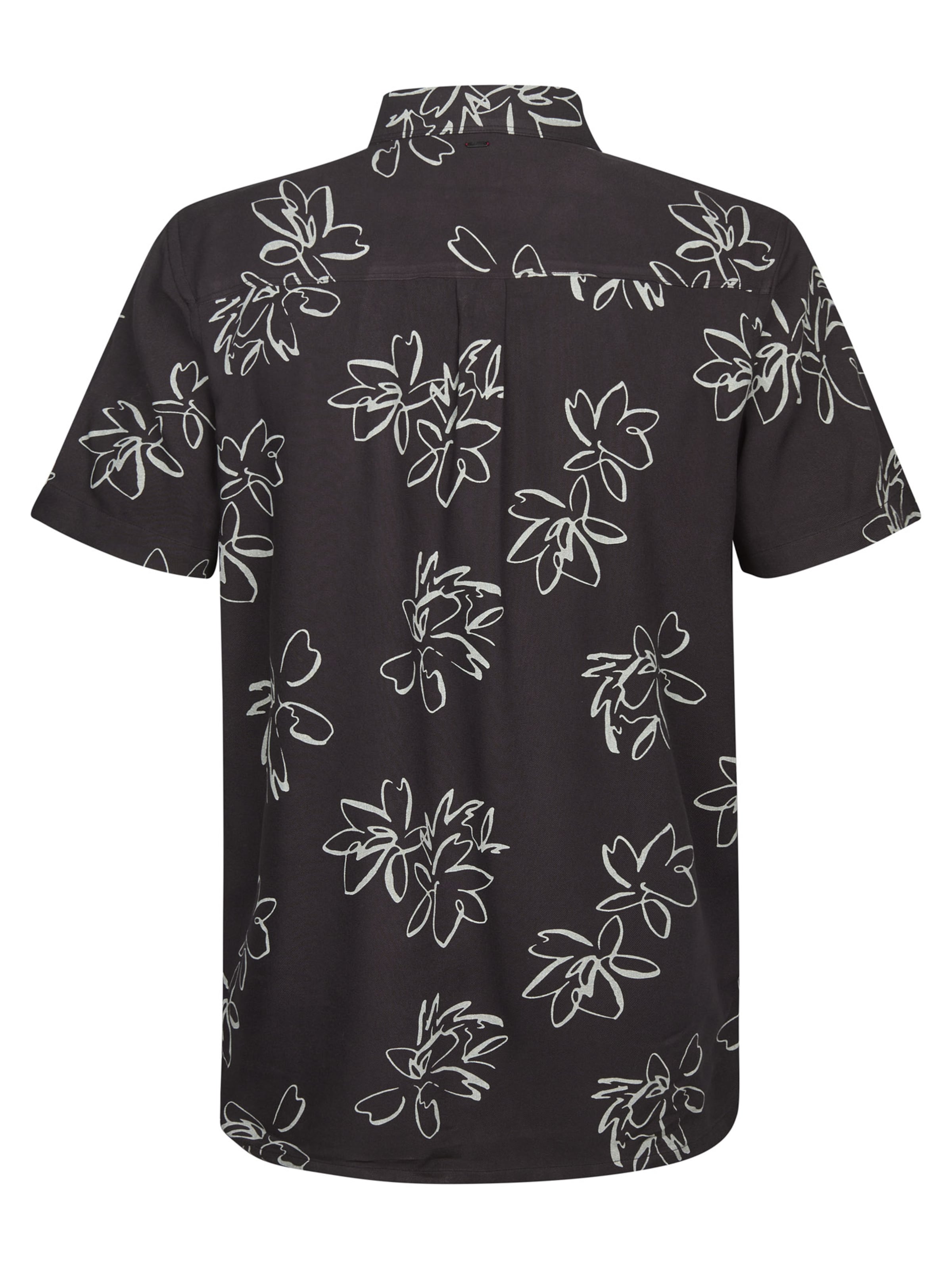 Petrol Industries Regular Fit Hemd in Schwarz