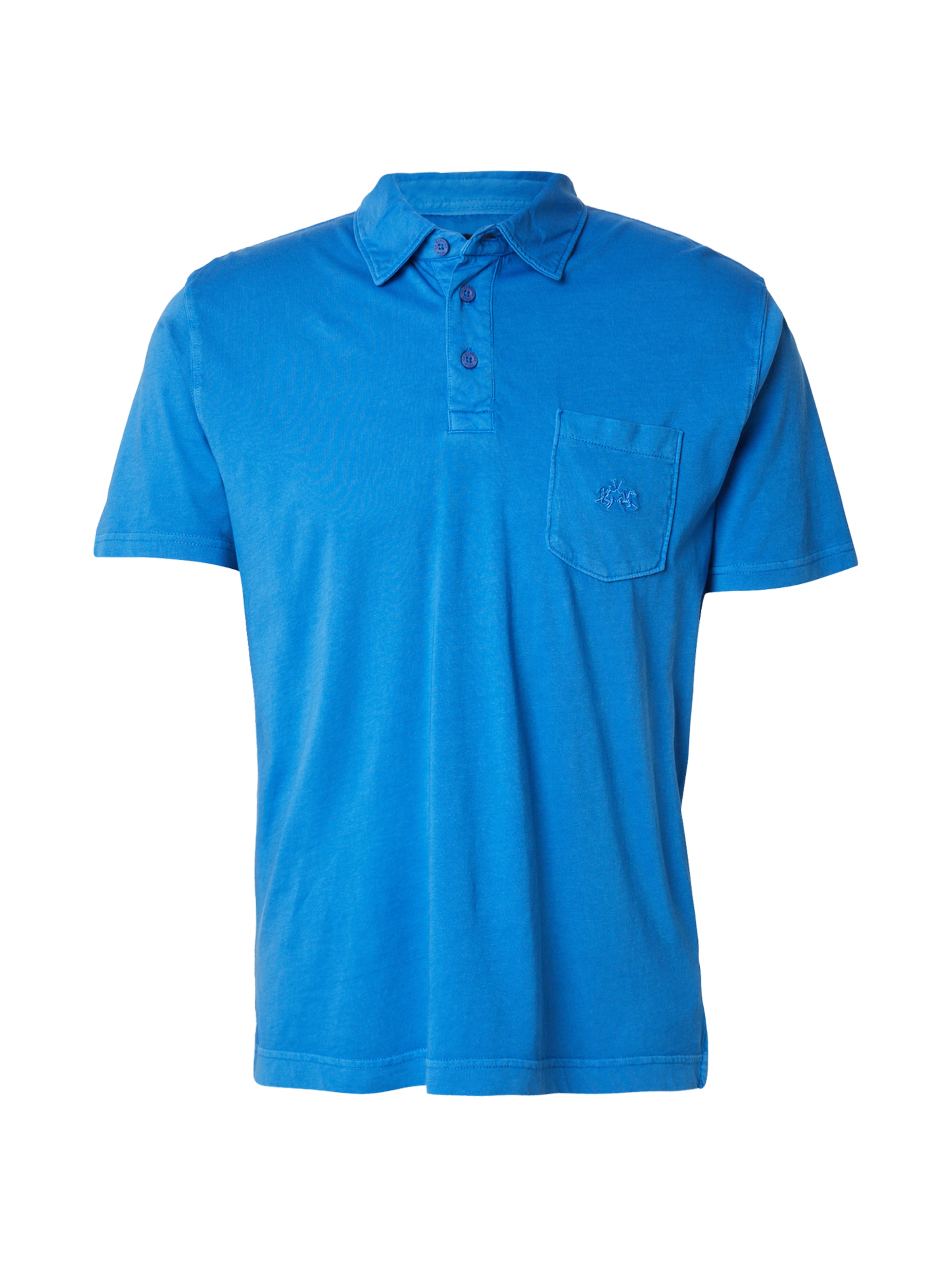 La Martina T-shirt i blå: framsida