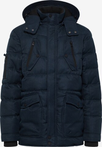 Veste d’hiver ' CHAN ' BRUNO BANANI en bleu : devant