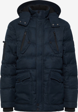 BRUNO BANANI Winter Jacket ' CHAN ' in Blue: front