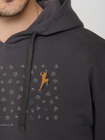 GREENBOMB Sweatshirt 'Lifestyle Boulderer' in Grijs