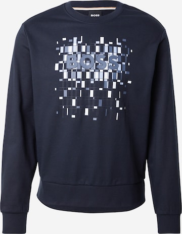 Sweat-shirt 'C-Soleri 250' BOSS en bleu : devant