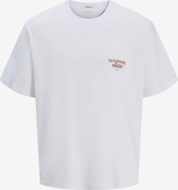 Jack & Jones Junior Shirt 'Acapulco' in Weiß: Vorderseite