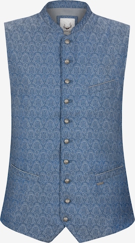 STOCKERPOINT Trachtenweste 'Taddeo' in Blau: Vorderseite