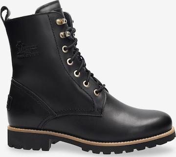 PANAMA JACK Boots 'Stiefel Damen FARA IGLOO TRAV B1 Echtleder in schwarz' in Schwarz: Vorderseite