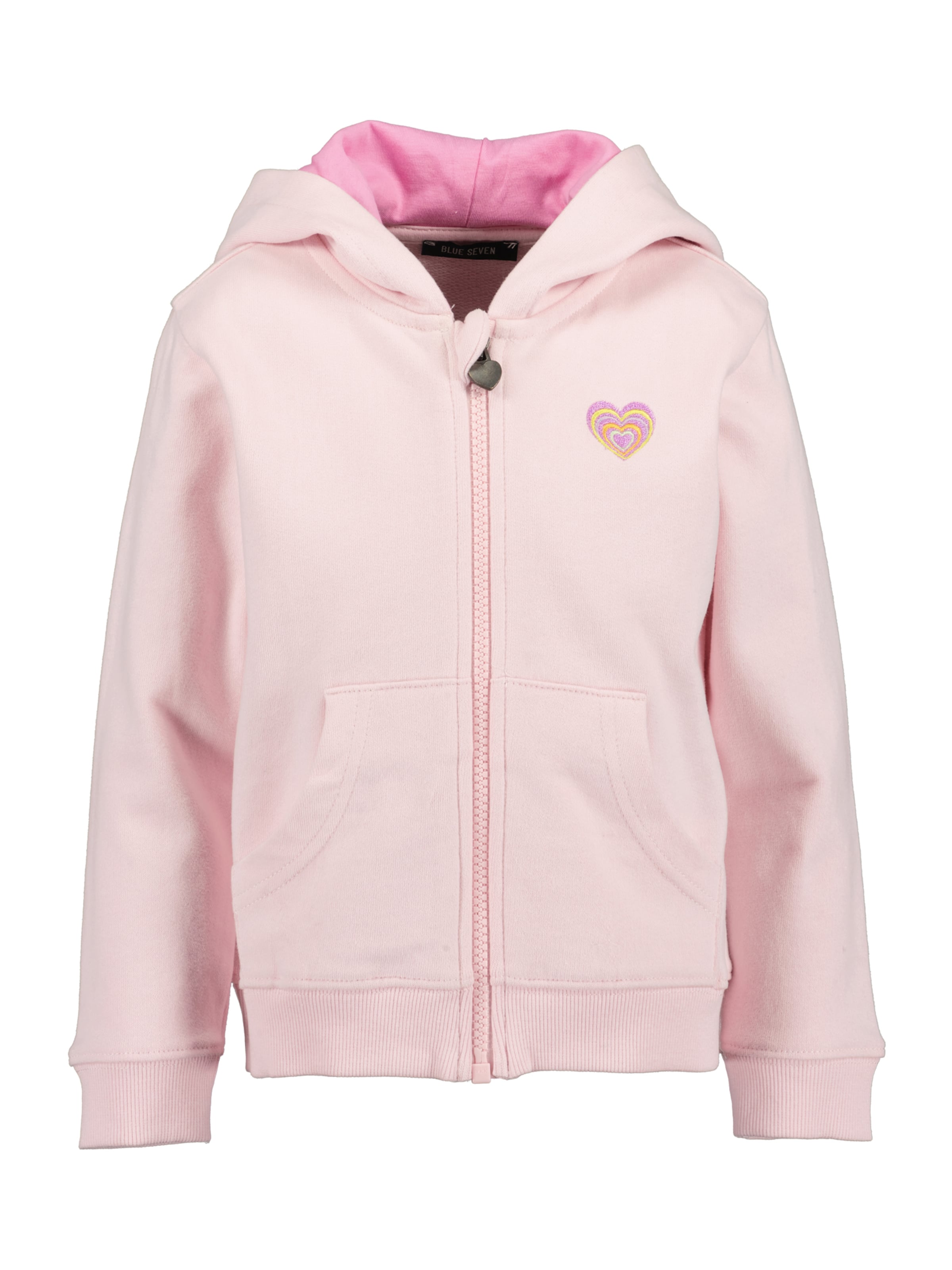 BLUE SEVEN Mikina – pink: přední strana