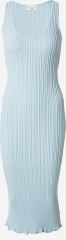 ABOUT YOU x Marie von Behrens Knitted dress 'Flora' in Blue: front
