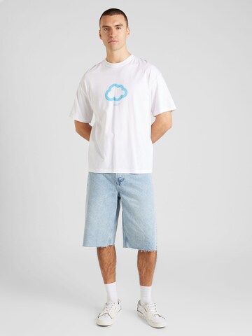 T-Shirt 'VIVID' JACK & JONES en blanc