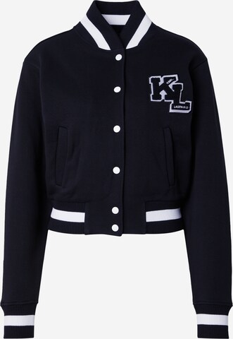 Karl Lagerfeld Tréning dzseki - fekete: elől
