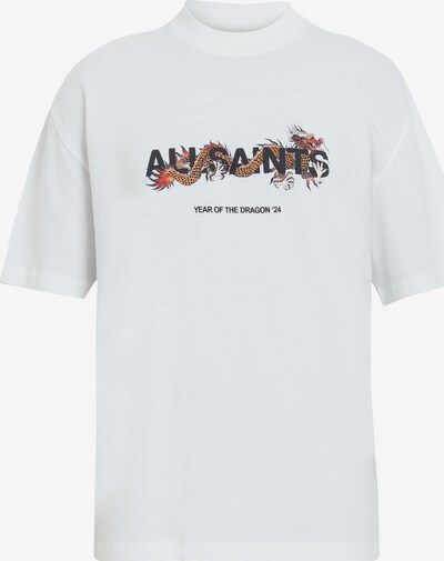 AllSaints Μπλουζάκι 'CHIAO' σε σέπια / αιματί / μαύρο / λευκό, Άποψη προϊόντος