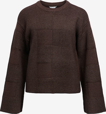 OBJECT Sweater 'ENYA' in Brown: front