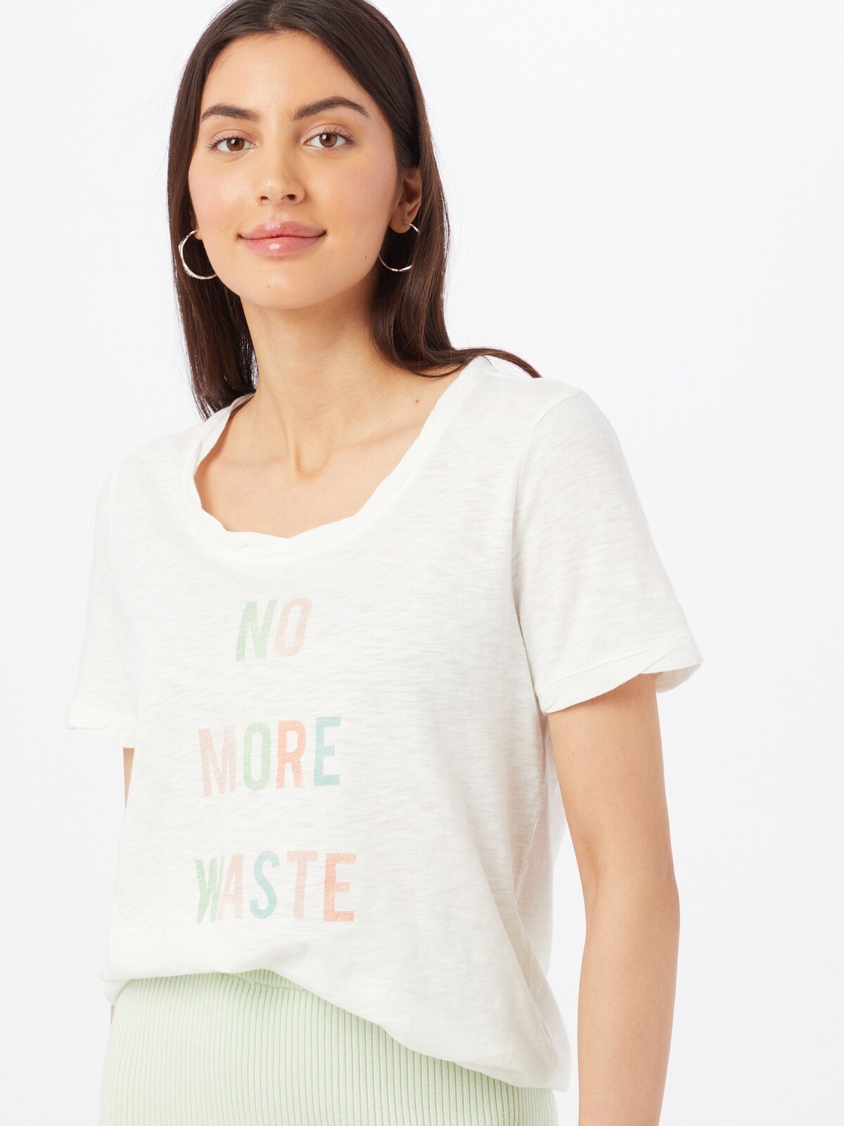 GAP Camiseta en azul claro / verde pastel / rojo pastel / blanco