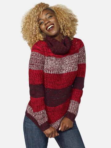 Pull-over KOROSHI en rouge