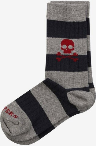 Chaussettes 'Rugby' Scalpers en gris : devant