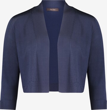 Vera Mont Knit Cardigan in Blue: front