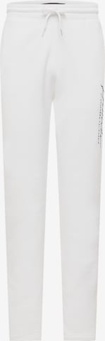 HOLLISTER Regular Pants in White: front