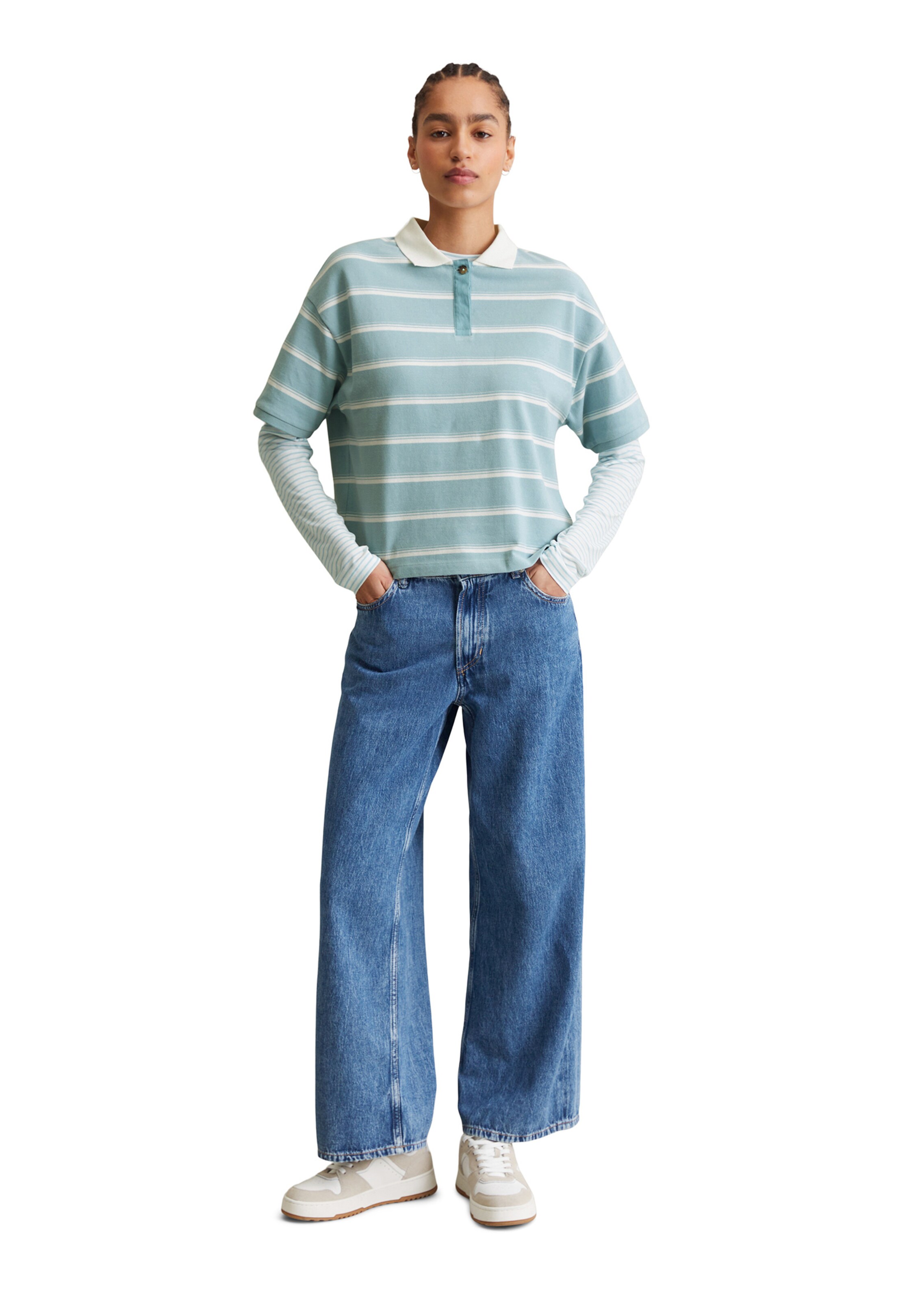 Marc O'Polo DENIM Poloshirt in Blau