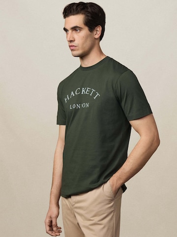 Hackett London T-Shirt 'Heritage Ess' in Grün