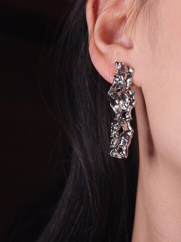 Nightini Earrings 'Avantgarde' in Silver