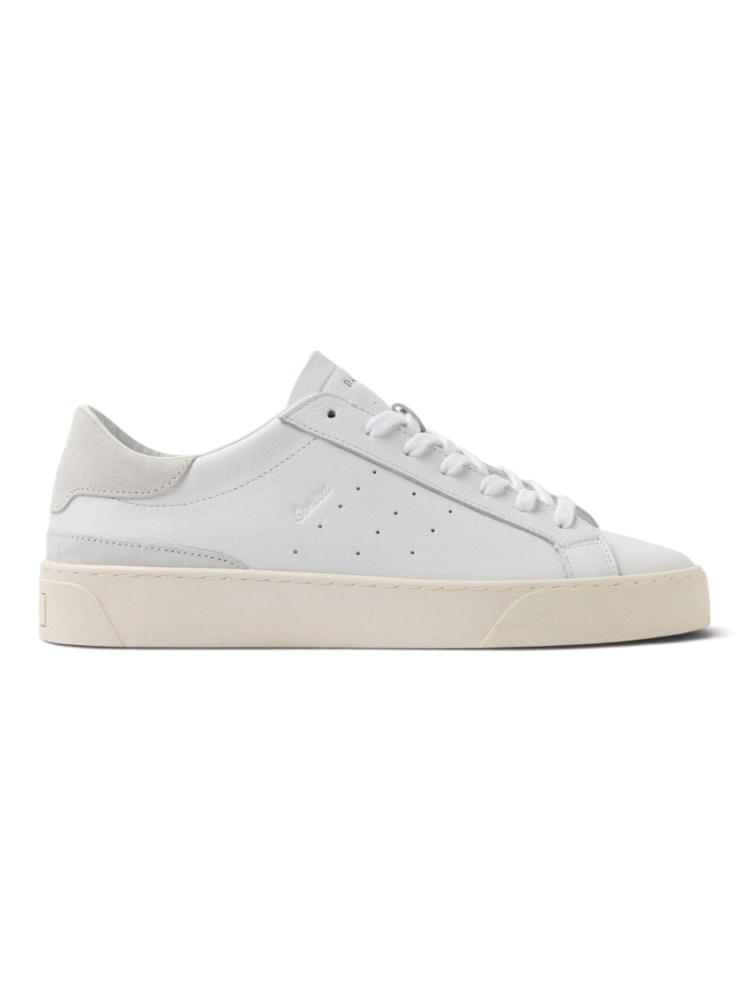 D.A.T.E Sneakers 'SONICA CALF' in White: front