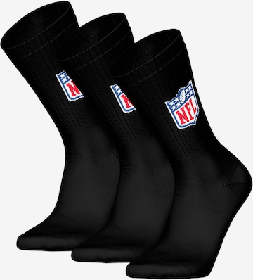 NFL Socken in Schwarz: Vorderseite