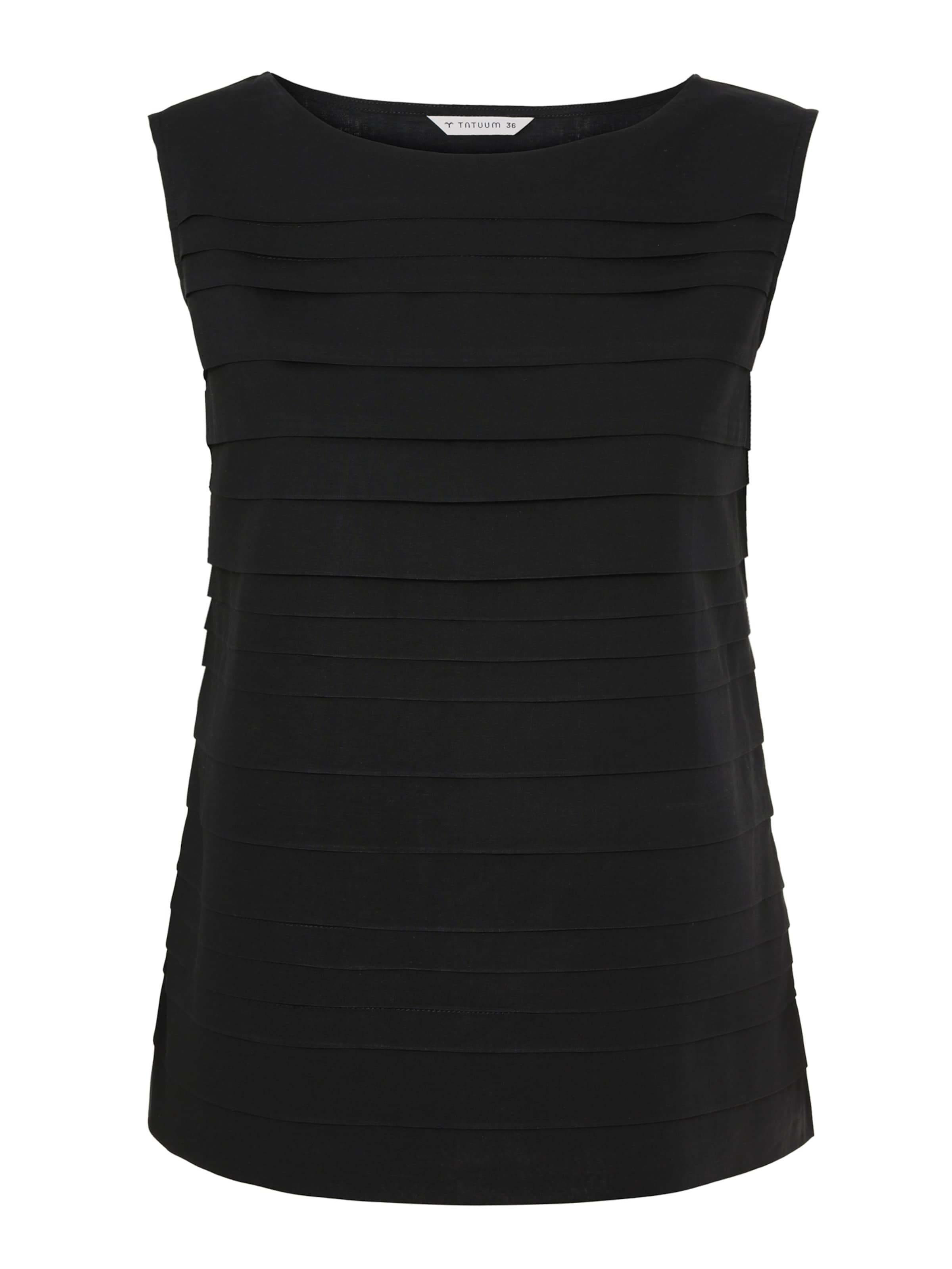 TATUUM Blúz 'LOKA' - fekete: elől