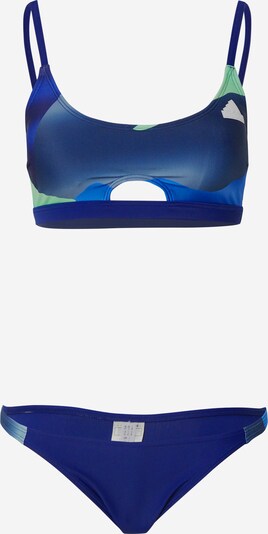 Bikini sportivo ADIDAS SPORTSWEAR di colore blu / navy / verde chiaro, Visualizzazione prodotti