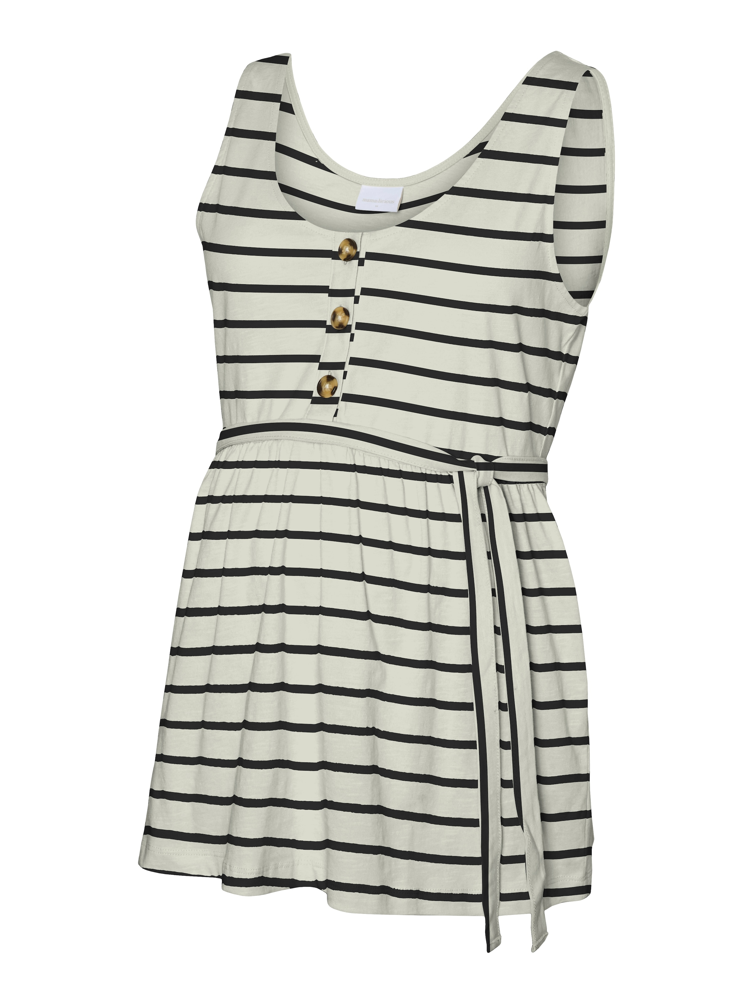 Haut 'MLEVA LIA' MAMALICIOUS en blanc : devant