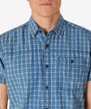 PIONEER Comfort fit Button Up Shirt in Blue