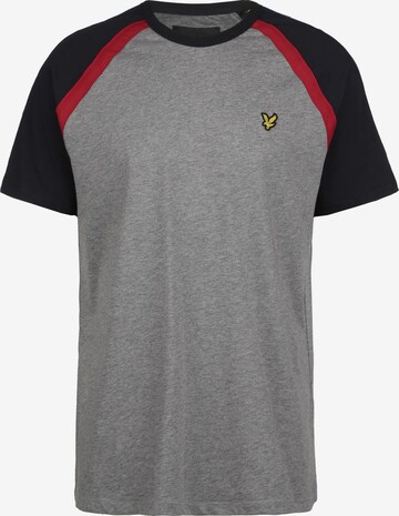 Lyle & Scott Regular Fit T-shirt in Grau: predná strana