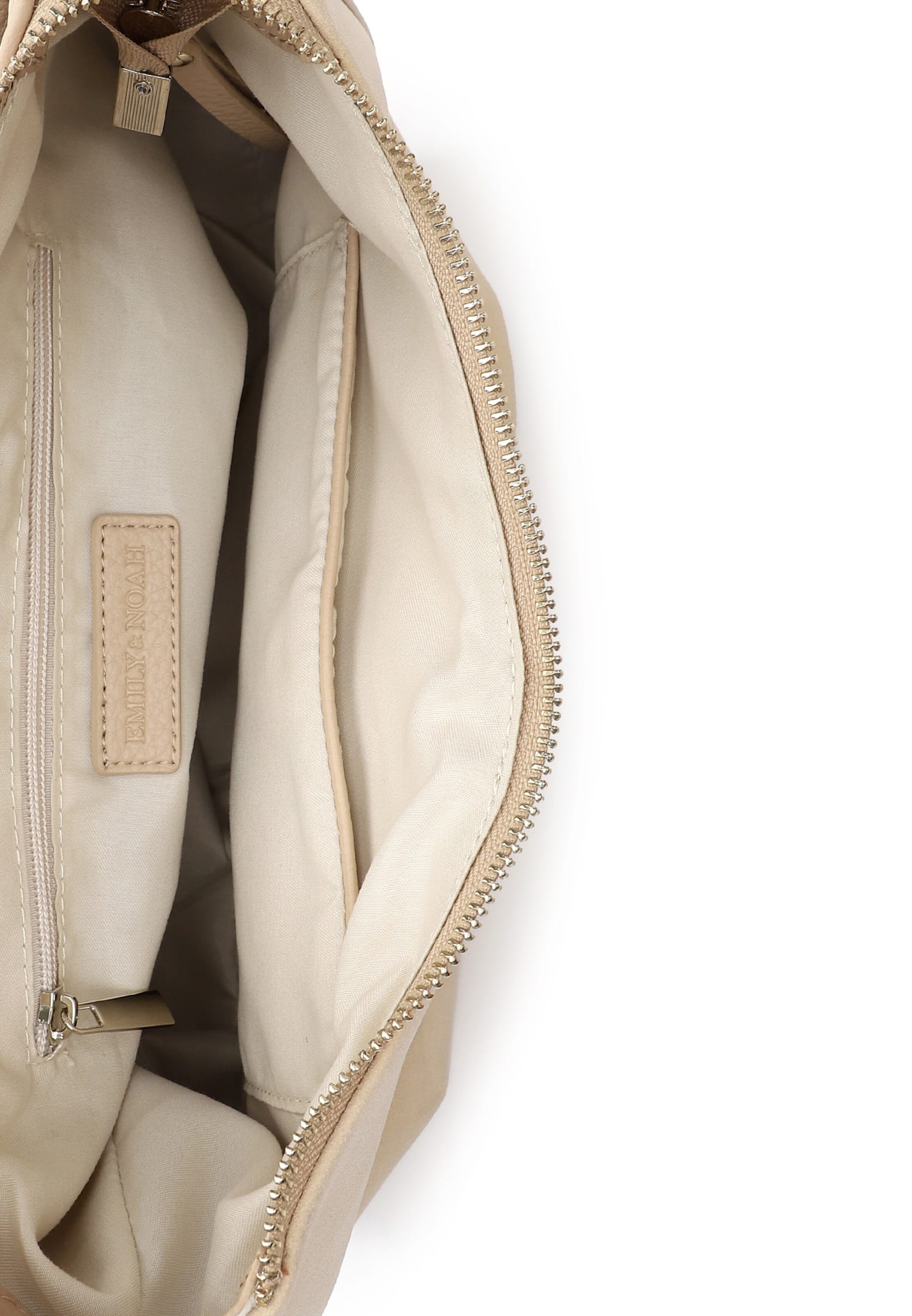 Borsa a spalla 'Jeanna' di Emily & Noah in beige