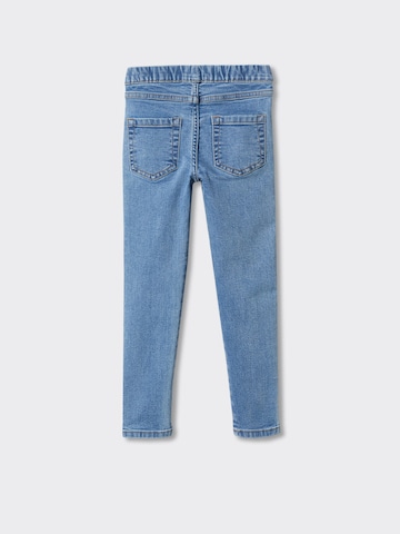 MANGO KIDS Skinny Jeansy w kolorze niebieski