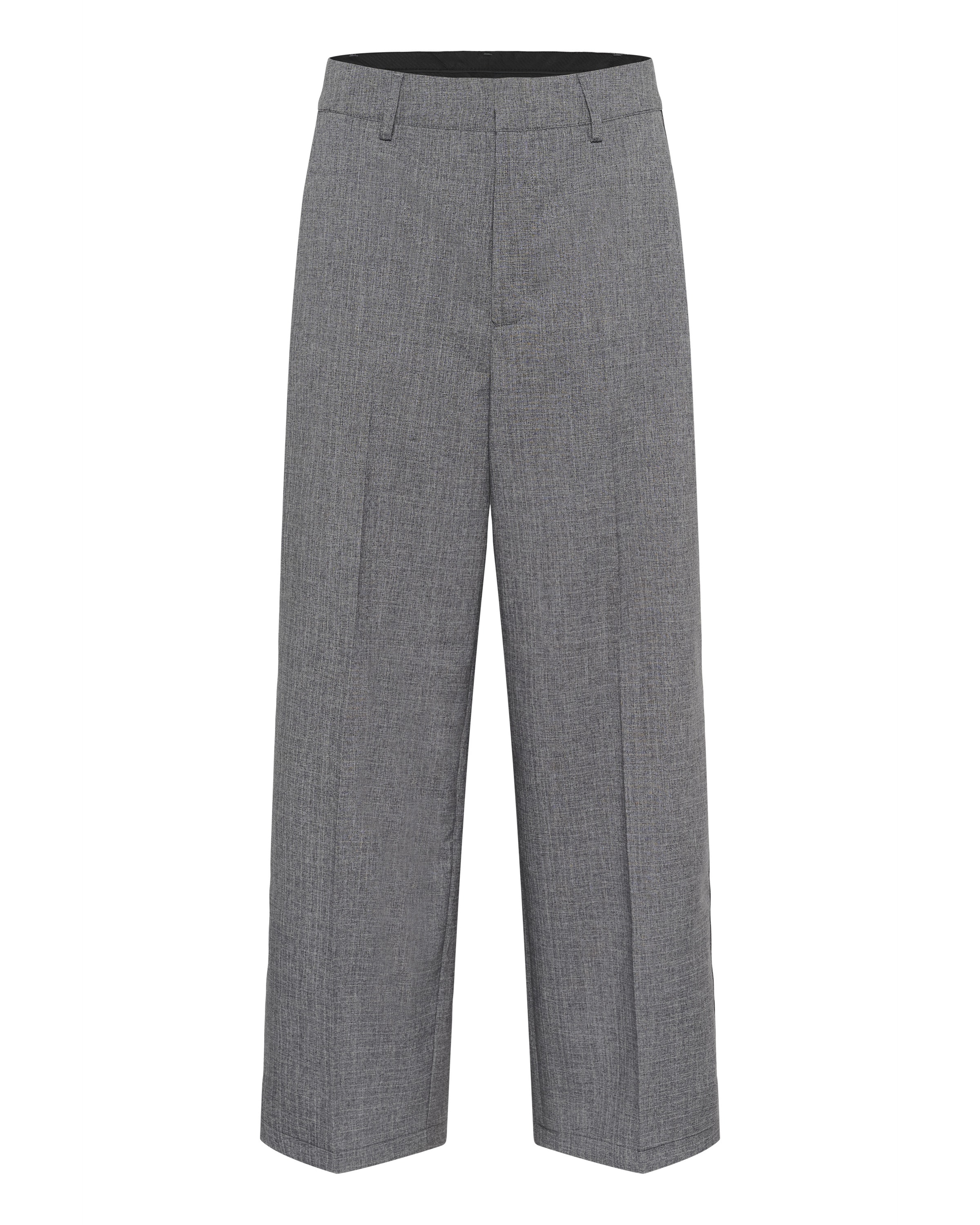 Kaffe Regular Hose 'KARamona' in Grau: Vorderseite