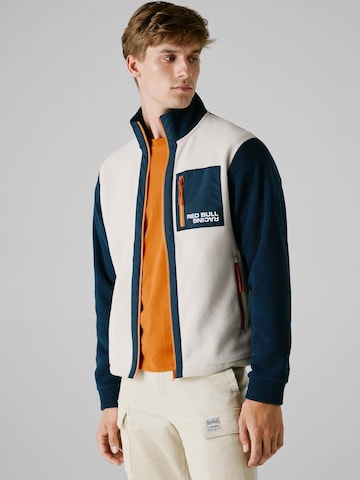 Red Bull Racing x Pepe Jeans Fleece jas in Blauw