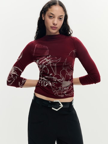 Desigual Majica | rdeča barva: sprednja stran