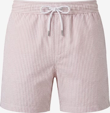 Pantaloncini da bagno 'Seersucker' di Vercate in rosa: frontale