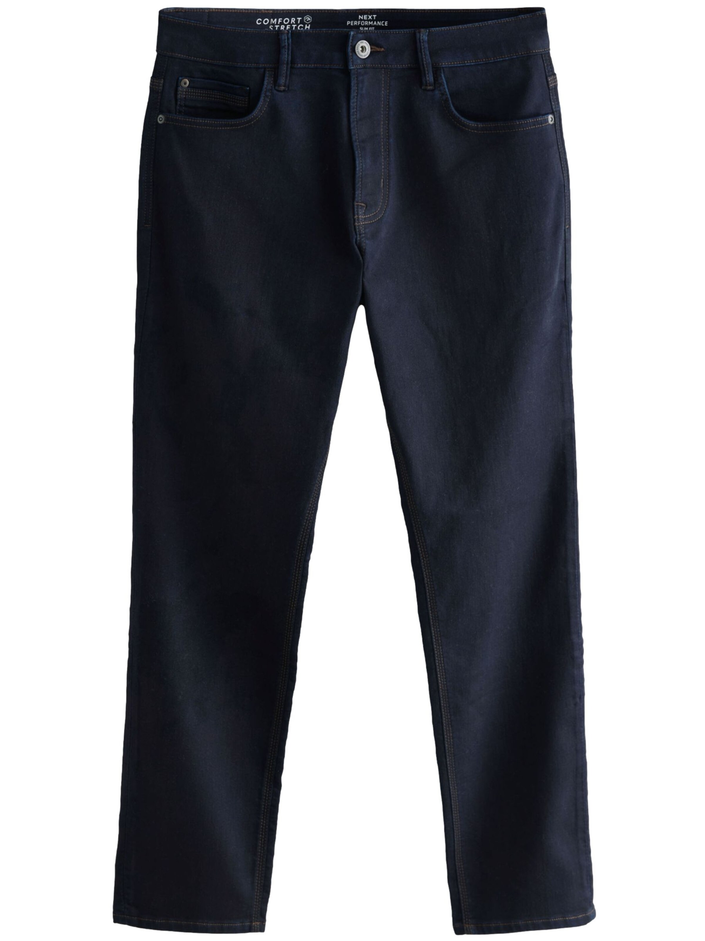 Next Slimfit Jeans in Blau: Vorderseite