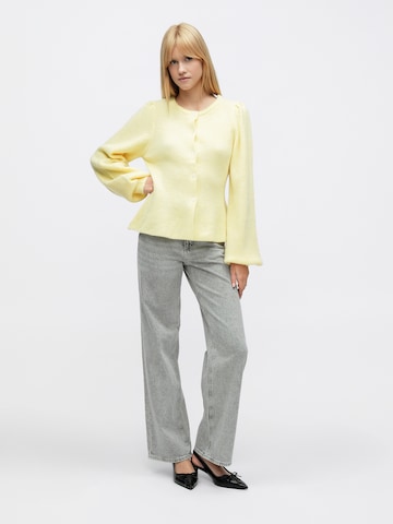 VERO MODA Wide Leg Farkut 'VMTessa' värissä harmaa