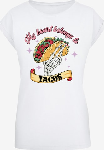 F4NT4STIC Shirt in White: front