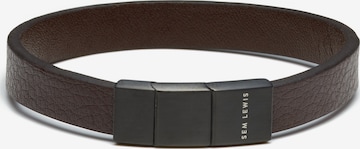 Bracelet Sem Lewis en marron : devant