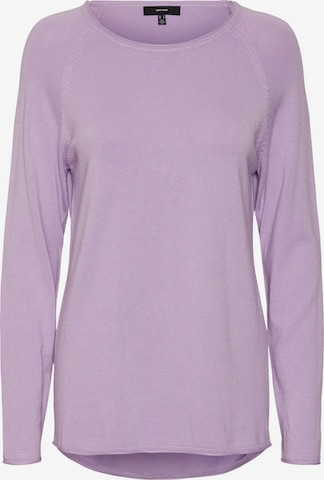 VERO MODA Sweater 'Nellie Glory' in Purple: front