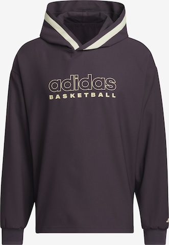 ADIDAS PERFORMANCE Sportsweatshirt 'Select' in Zwart: voorkant
