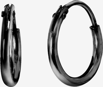 Lucardi Earrings in Black: front