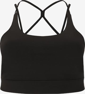 Q by Endurance Sport bh 'Thalia' in Zwart: voorkant