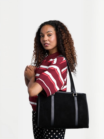 RE:DESIGNED Shopper ' Sola ' in Black: front