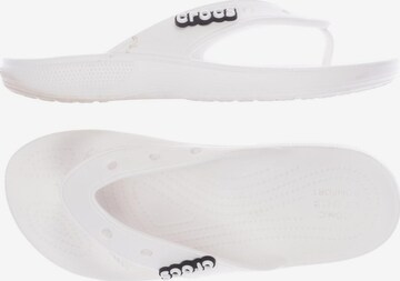 Crocs Sandals & Slippers in 42,5 in White: front