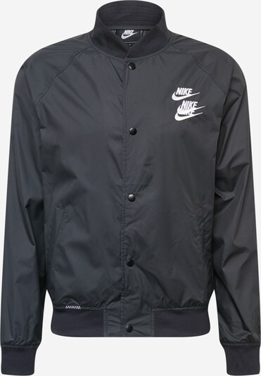 Nike Sportswear Kevad-sügisjope must / valge, Tootevaade