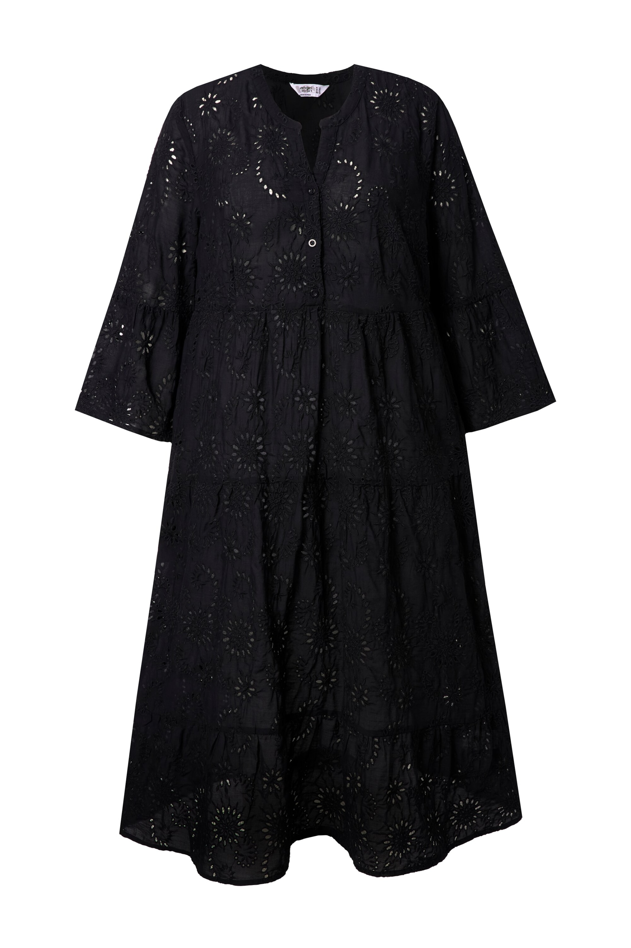 Angel of Style Jurk in Zwart: voorkant