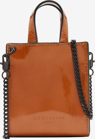 Liebeskind Berlin Handbag 'Paper' in Orange: front